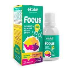 3x Focus Kids + 3x Super Ômega 3 - Ekobé Kids - Vivet Upgrade