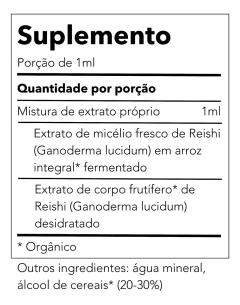 Extrato Reishi - Ganoderma Lucidum- 30ml- Teko Porã - Vivet Upgrade