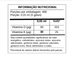 Vitamina D3 2000 Ui+ K2 Mk7 30mcg- Gotas- Nutrigenes - comprar online