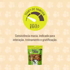 3x Soft Strips Frango + 3x Gourmet Loop- Bio Dog - loja online