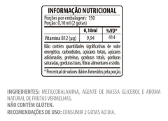2x Belt B12 Bariatric Líquida- 15 ml- Frutas Vermelhas - Vivet Upgrade
