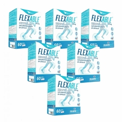 6x FlexAble - Colágeno Tipo II- Não Desnaturado- 60 Cápsulas