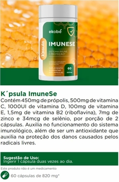 3x K'psula Imunese- Vit. C- Vit. D- Vit. E- Selênio e Zinco na internet
