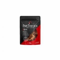 6x Bites- Petisco Natural P/ Cachorro -PetTreats- 100g - comprar online