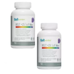 2X Belt +23 Soft Max - 90 Cápsulas - Belt Nutrition