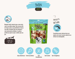 12x Petisco Bio Dog Gourmet Sushi- para Cães- Frango-100g - comprar online