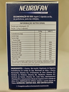 2x Neurofan Fosfatidilserina + Vitaminas 60 Cápsulas - loja online