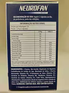 3x Neurofan Fosfatidilserina + Vitaminas 60 Cápsulas - loja online