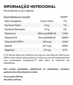 Imagem do 2x Synergy D3-2.000ui-K2-Mk7-60 Caps de 1.200mg-Pura Vida
