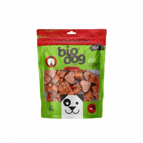 Petisco Bio Dog Gourmet Love Bits- para Cães- Frango-100g