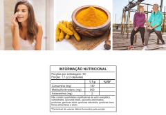 3x Cúrcuma + Msm + Astaxantina- 500mg- 60 caps.- Nutrigenes - comprar online