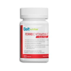 Multivitamínico Belt Ferro Com Vitamina C+Ácido Fólico na internet