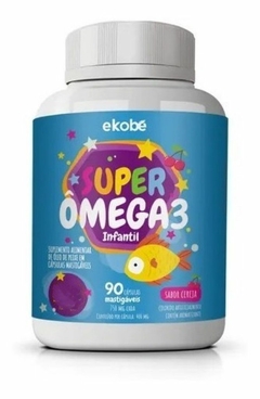 2x Super Ômega 3 + 2x Imunese Kids 16 Vitaminas- Ekobé Kids - Vivet Upgrade