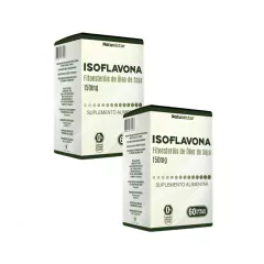 2x Isoflavona- 150mg 60 Cápsulas- Natunéctar- Gérmen De Soja