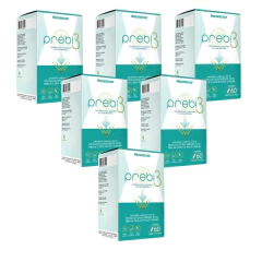 6x Prebi 3 Fibras - Natunéctar- 60 cápsulas
