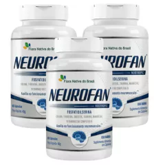 3x Neurofan Fosfatidilserina + Vitaminas 60 Cápsulas