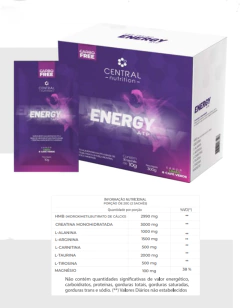 Energy Atp-30 Sachês De 10g- Central Nutrition- Tangerina