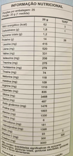 3x Collcreatine - 500g - Central Nutrition - Sabor Limão - Vivet Upgrade