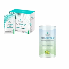 Aminnu Eaas 10g + Collcreatine- Limão - Central Nutrition