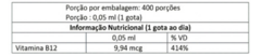 6x Vitamina B12 Metilcobalamina 9,94mcg Por Gota 20ml - Vivet Upgrade