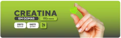 6x Creatina Gummy- Maça Verde- 30 Gomas- Ekobé na internet