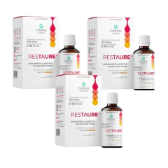Imagem do 3x Restaure Central Nutrition 15ml- Vitamina A- D3- E- K2