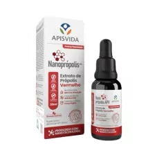 3x Nanoprópolis Extrato de Própolis Vermelho 20ml- Apis Vida - comprar online