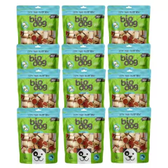 12x Petisco Bio Dog Gourmet Sushi- para Cães- Frango-100g