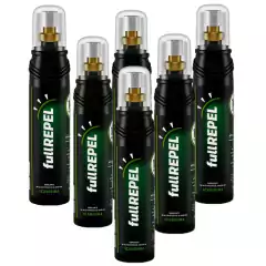 6x Repelente FullRepel Adulto- 100ml C/ Icaridina- 10 Horas