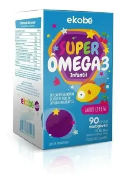 6x Super Ômega 3 Infantil- Ekobé Kids- 90 Caps. Mastigáveis na internet