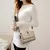 Moda Crossbody Saco de Couro do Plutônio Saco do Mensageiro Versátil Estilingu