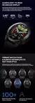 Relógio Inteligente Novo Zeblaze Stratos 3 Pro GPS 1.43 HD Amoled Display - loja online