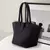 Bolsa Tote para Mulheres Cinza Faculdade Bolsa de Ombro Moda Verde Branco-Gola - loja online