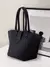 Bolsa Tote para Mulheres Cinza Faculdade Bolsa de Ombro Moda Verde Branco-Gola na internet