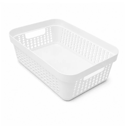 Canasto Organizador Sin Tapa Rectangular Multiuso