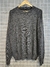sweater manga rangla gris topo - comprar online