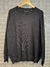 sweater manga rangla negro - comprar online