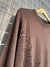sweater manga rangla chocolate en internet