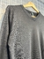 sweater unique cuello v negro en internet