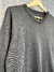 sweater unique cuello v gris topo en internet