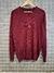 sweater power bordo - comprar online
