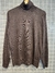 sweater polera chocolate - comprar online