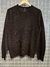 sweater tramado negro - comprar online