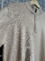 sweater medio cierre liso beige - bracku