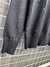 sweater medio cierre liso negro - bracku