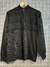 sweater medio cierre tramado negro - comprar online