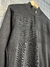 sweater medio cierre tramado negro - bracku