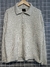 sweater polo Romeo crudo - comprar online