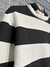 buzo frisa rayado negro - tienda online