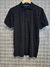 chomba pique negra. interior azul - comprar online